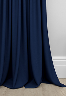 Sunningdale, Indigo - Made to Measure Curtains